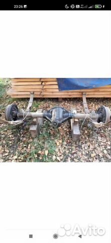 Задний мост на Волгу