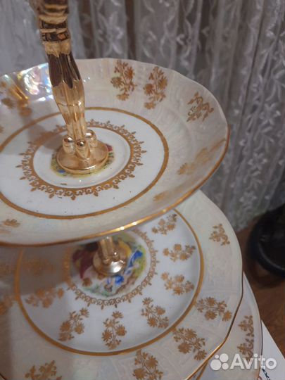 Ваза для фруктов форфор чехия