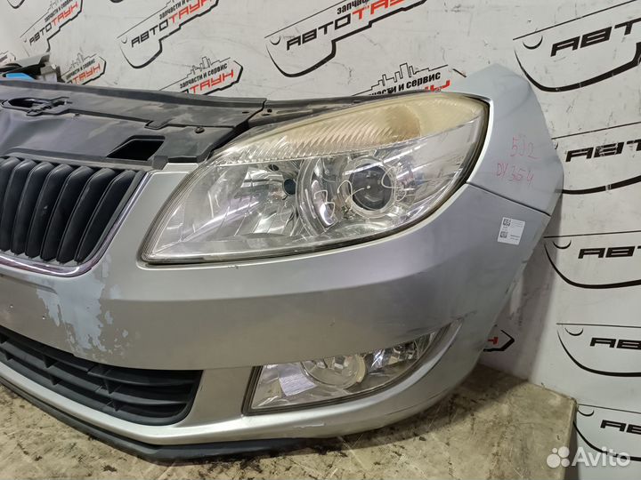 Nosecut skoda fabia roomster 5J2 5J5 5J7 2 модель 5J0807221D серый DY354