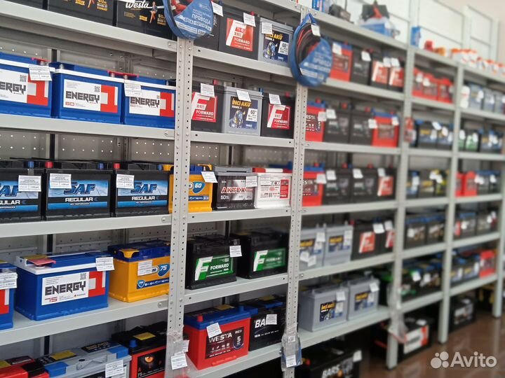 Аккумулятор автомобильный 40-100а/ч