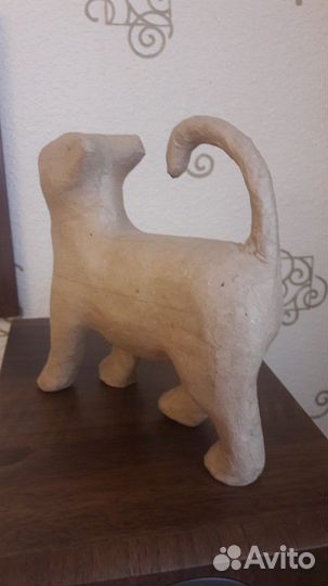 Кошка папье маше