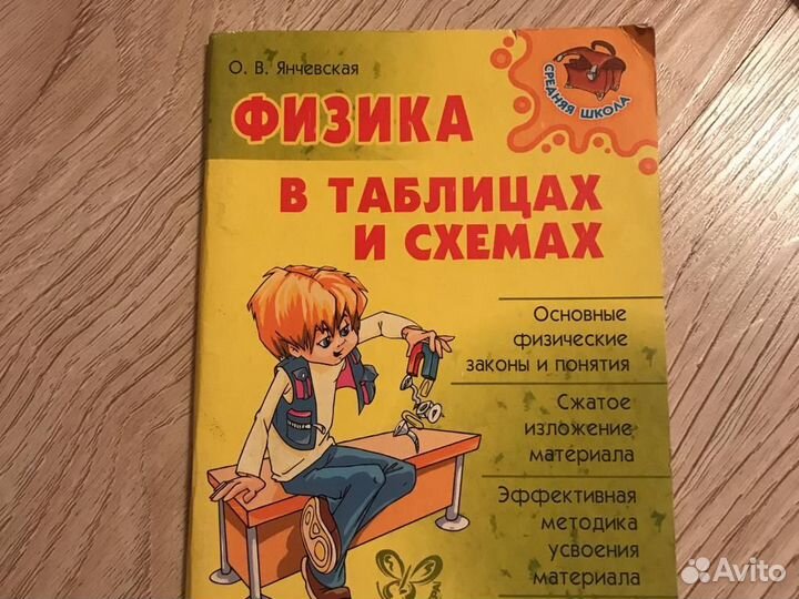 О.В. Янчевская Физика в таб. и схемах Химия 8 кл