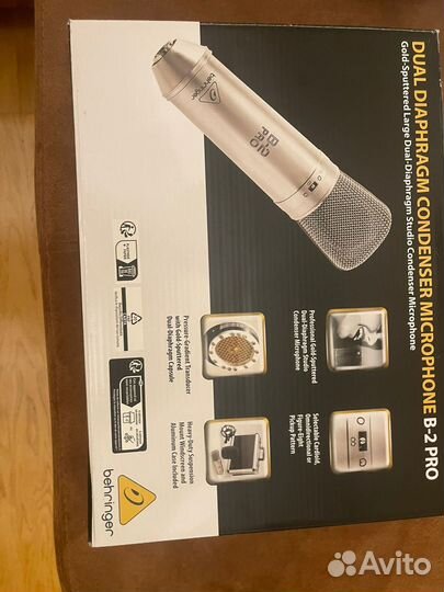 Студийный микрофон behringer B-2 pro