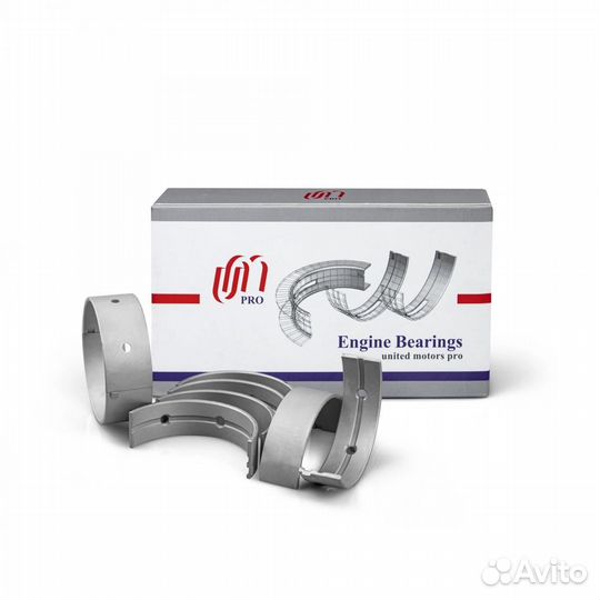 Вкладыши коренные 0.25 AU/VW 1.3-1.6 ABD, AEX UM