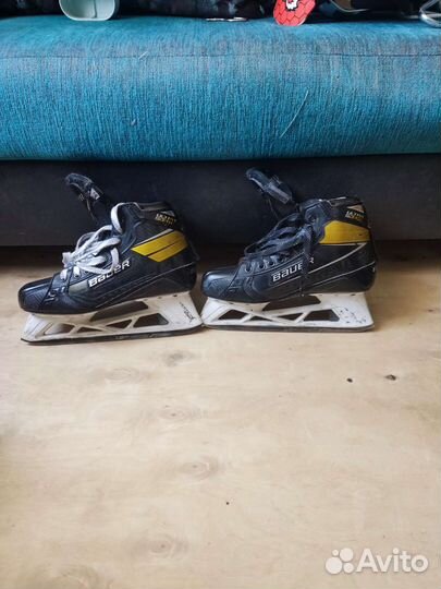 Вратарские коньки bauer ultrasonic 8,5D
