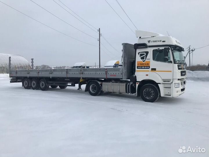 Грузоперевозки длинномер, полуприцеп, фура