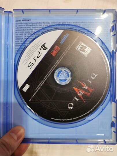 Diablo 4 диск на ps5