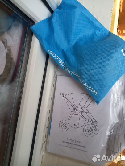 Bumbleride indie twin коляска для двойни