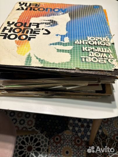 Виниловые пластинк СССР набором