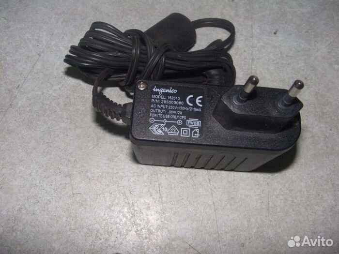 Блок питания внешний 8V 2A ingenico 152810 P/N 29