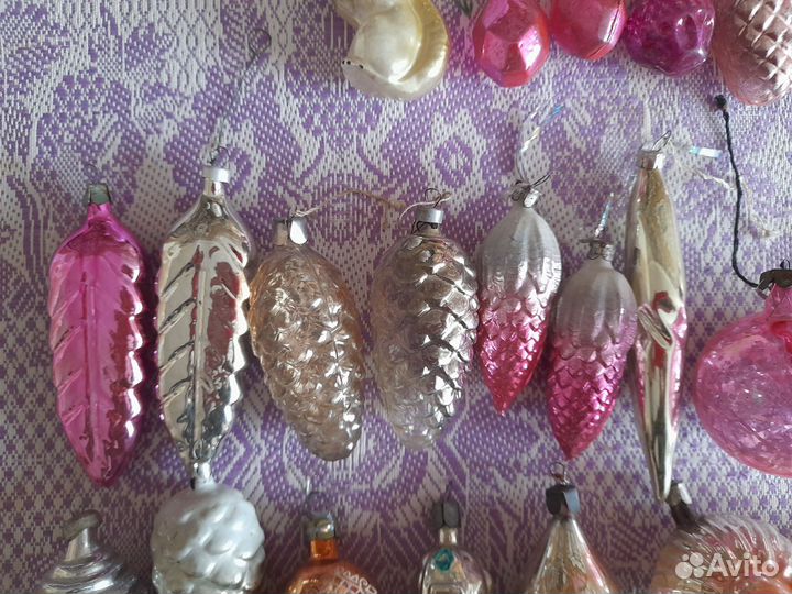 Елочные игрушки СССР