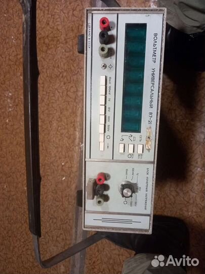 Вольтметр в7-21
