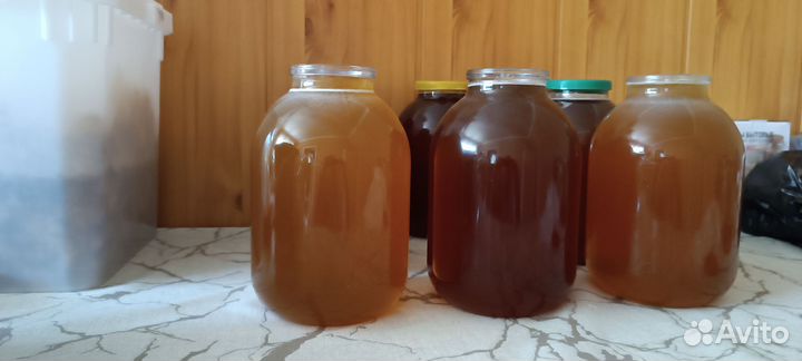 Мед чистый местный