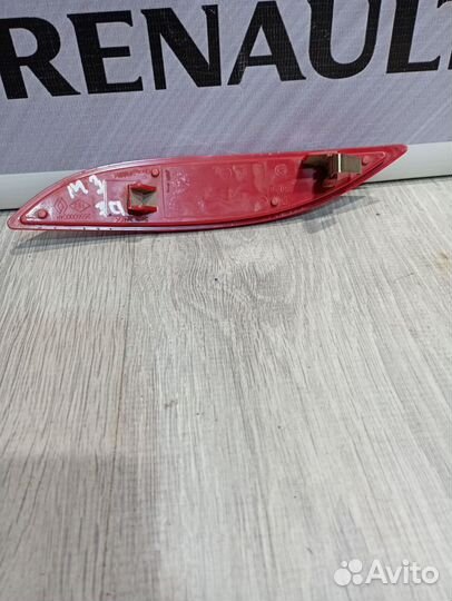 Катафот Отражатель заднего бампера Renault megane