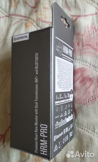 Garmin HRM-PRO, пульсометр, новый