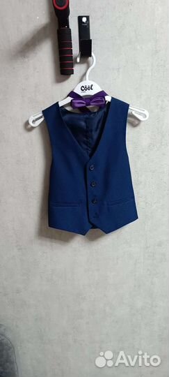 Школьный костюм тройка для мальчика 122-128