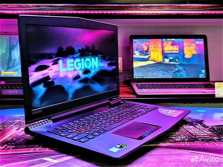 Мощный игровой ноутбук Lenovo Legion i5/ GTX1050