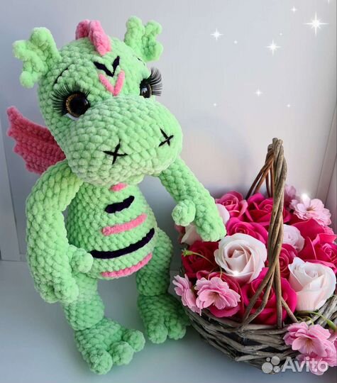 Плюшевая Дракошка