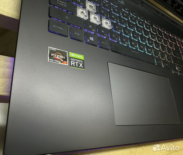 Игровой ROG strix G17 144Ггц Ryzen 7/RTX 3050Ti