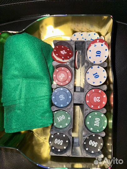 Набор для покера 200 фишек