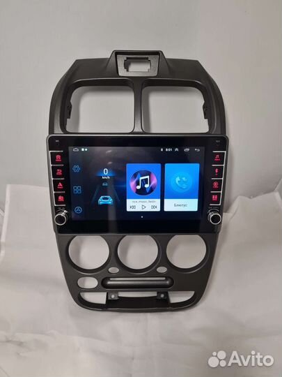 Андроид магнитола hyundai accent красные кнопки