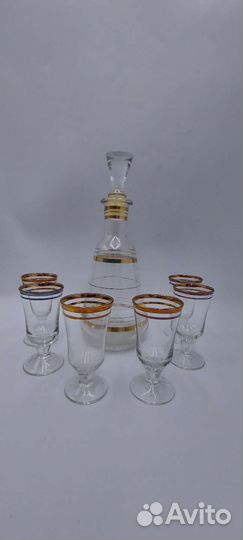 Набор подарочный хрусталь СССР