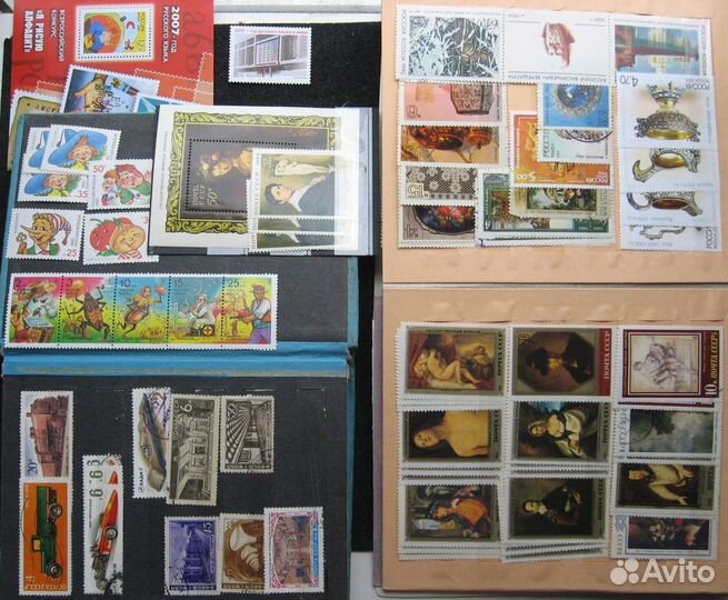 Чистые и гашёные марки СССР, импорт