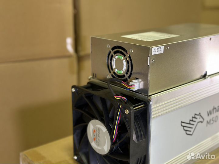 Asic Whatsminer m50 122Th (б/у, удачные майнеры)