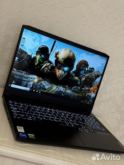 Игровой ноутбук lenovo ideapad gaming 2022/rtx