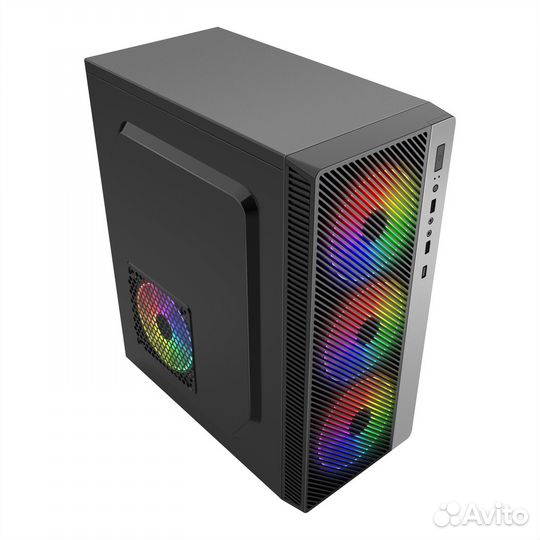 Корпус ATX/ Evesky+4шт. RGB