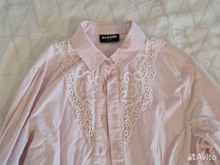 Acoola Рубашка для девочки школьная