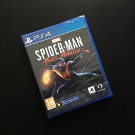 Spider Man Miles Morales PS4 диск