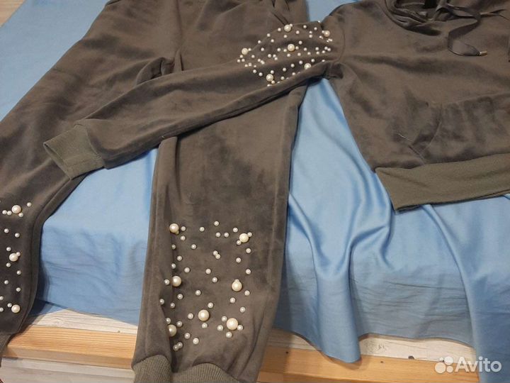 Теплый спортивный костюм женский