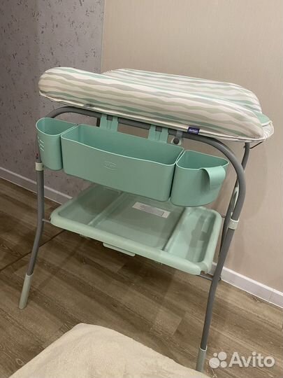 Пеленальный столик chicco c ванночкой