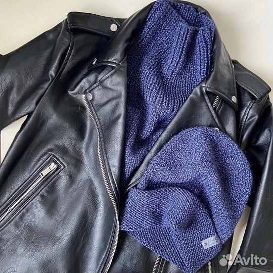 Комплект шапка и снуд