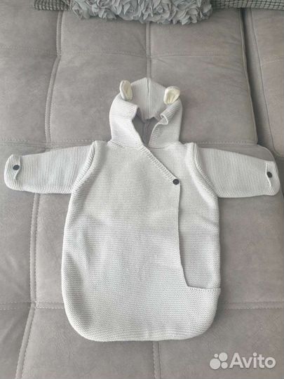 Конверт детский, вязанный