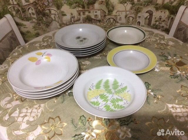 Тарелки глубокие