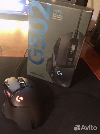 Игровая мышь logitech g502 hero