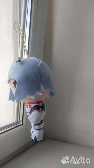 Плюшевая игрушка аниме Аянами Рей