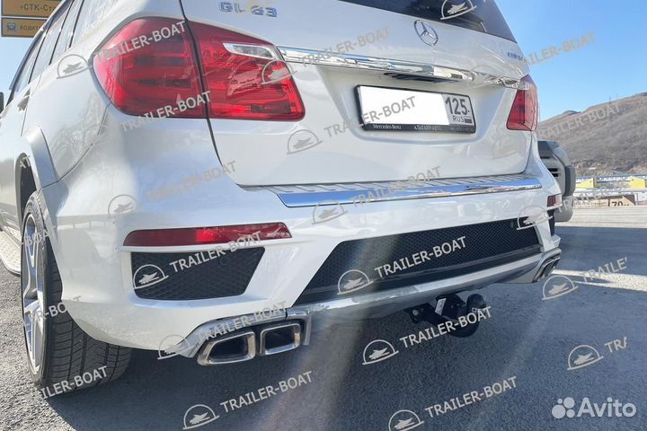 Фаркоп Mercedes-Benz M-Class 05-11 W164 рама и крюк-шар, 50мм 25849