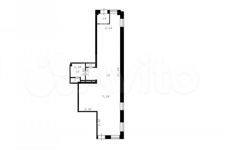 Офис, 120.5 м²