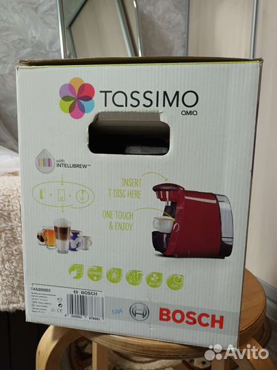 Кофемашина bosch tassimo