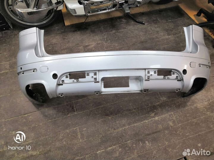 Бампер задний VW touareg R-line