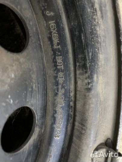 Диск колесный на Toyota Corolla e150