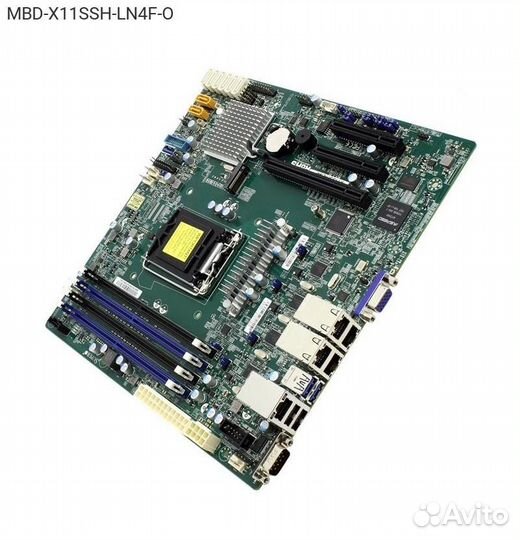 Материнская плата Supermicro X11SSH-LN4F mATX LGA