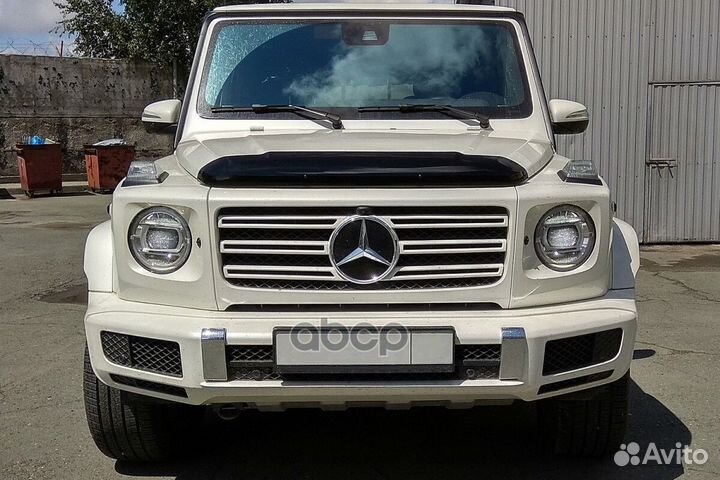 Дефлектор капота Mercedes G Class, 2018, темный