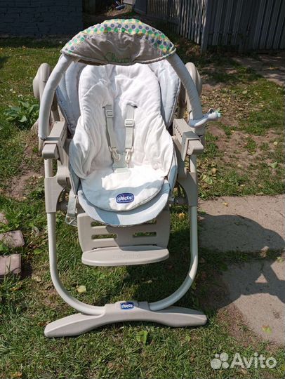 Стульчик для кормления chicco poly magic relax