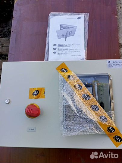 Щит управления вентиляцией