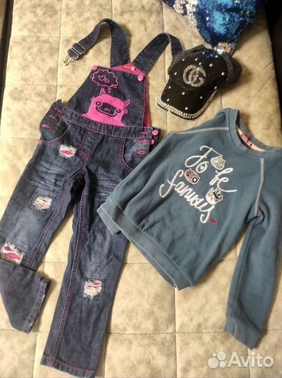 Пакет одежды в садик для девочки 110