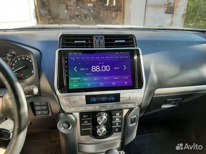 Android магнитола для Toyota Prado 150, есть Teyes